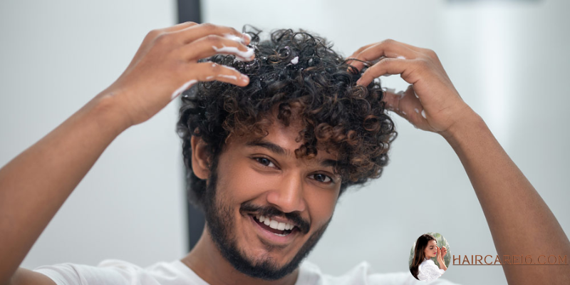 how to take care of curly hair men